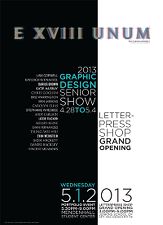 Senior show poster