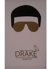 Drake show card