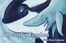 Peaceful kingdom desk calendar