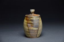 Agate wood fired jar