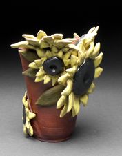 Sunflower vase