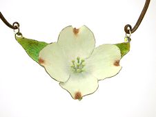 Dogwood necklace