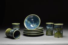 Tumblers and plates