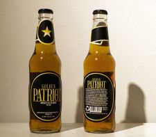 Beer packaging: Golden Patriot