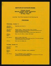 National Conference, 1992