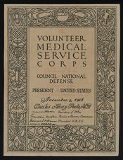 Volunteer Medical Service Corps Certificate