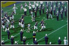 ECU Football Players Storming the Field