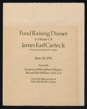 Jimmy Carter fundraiser documents