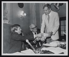 Robert Morgan, Barry Goldwater, and Lawton Chiles