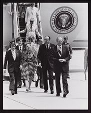 Robert Morgan, Jesse Helms, and Gerald Ford