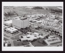 Ariel shot of the Brody School of Medicine