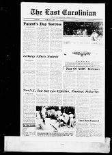 The East Carolinian, October 1, 1985