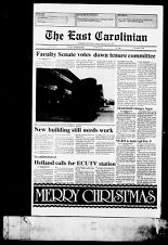 The East Carolinian, December 3, 1987