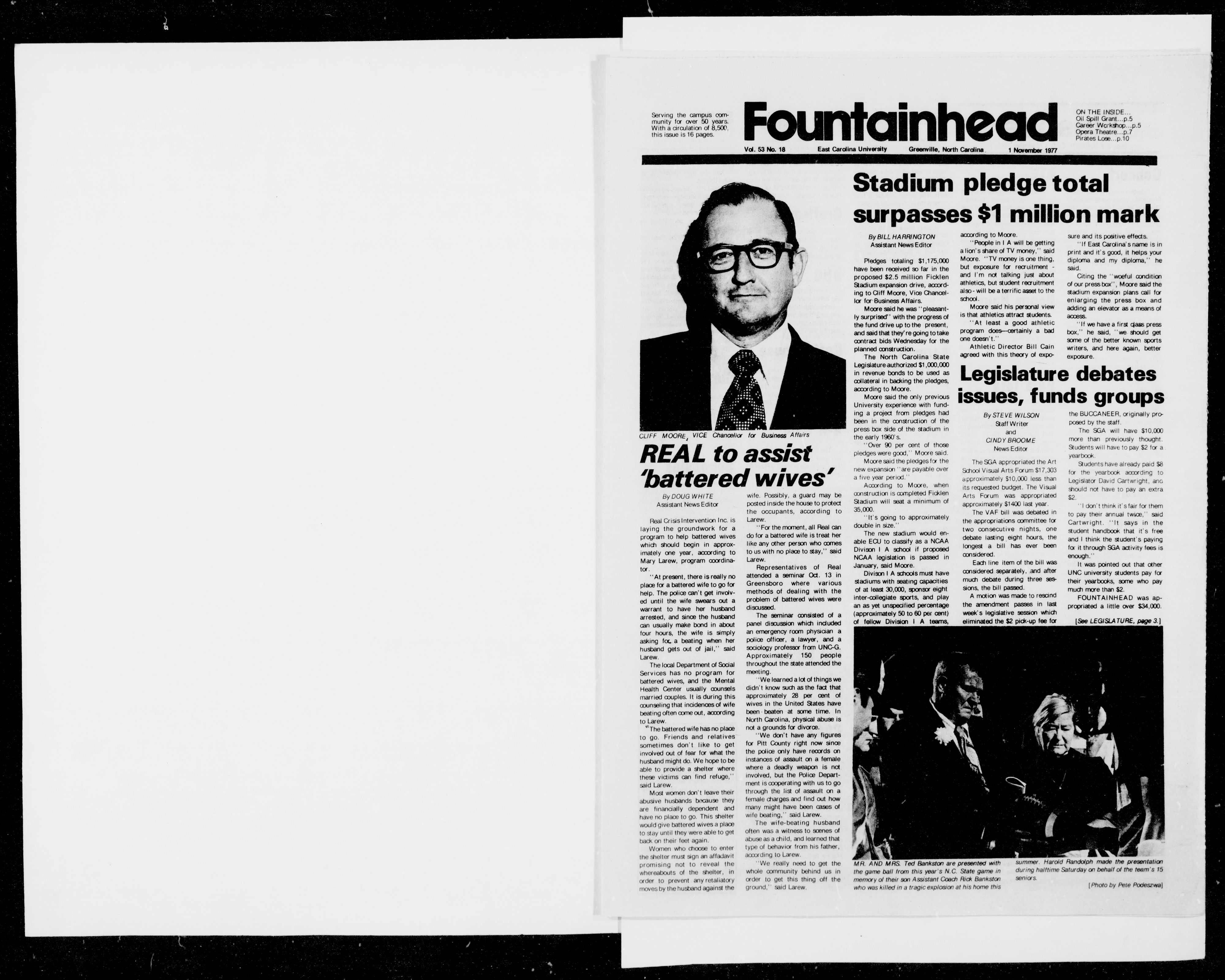 Fountainhead, November 1, 1977 - ECU Digital Collections