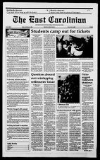The East Carolinian, December 3, 1991