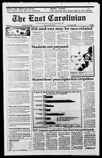 The East Carolinian, April 25, 1991