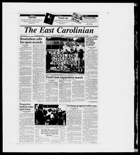 The East Carolinian, November 17, 1992