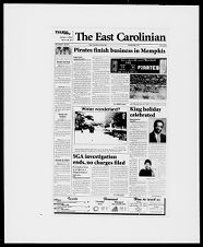 The East Carolinian, January 11, 1996