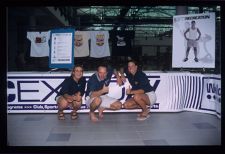 Students posing at the Student Recreation Center