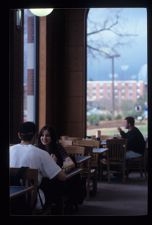 Students socializing