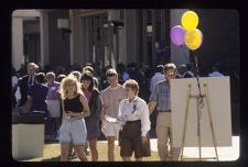 Event outside Mendenhall Student Center