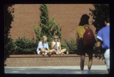 Students conversing