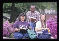 Students posing for a picture