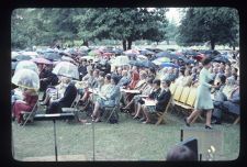 People attending an event