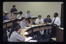 Students in class