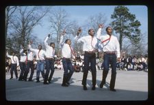 Group of students dancing