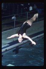 Student diving