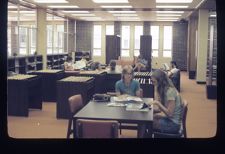 Students studying in Joyner Library