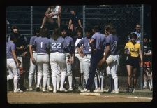 Baseball Team huddle