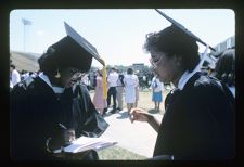 Graduates after commencement