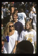 Students walking on The Mall