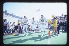 Football Team walking into field