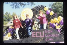 Sign Language Club parade float