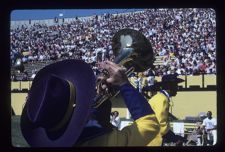 Marching Band playing in Ficklen Stadium