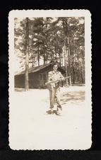 Bessie Faye Hunt at Camp Leach