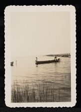 Women canoeing at Camp Leach