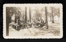 A group of women at Camp Leach