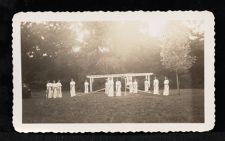 House of Comradeship group ceremony at Camp Leach