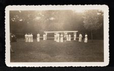 House of Comradeship group ceremony at Camp Leach