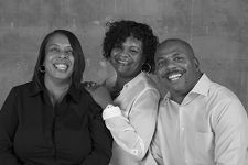 Alan Bailey, Monica Lewis, and Soisette Bailey Judge