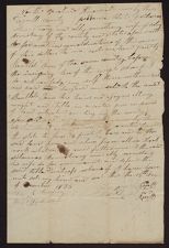 Deed of land to Bartlett Jones