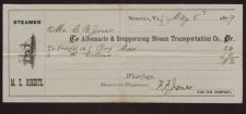 Receipts, 1879