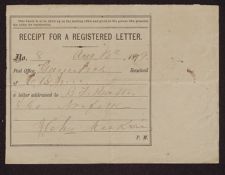 Receipts, 1879