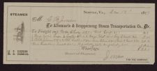 Receipts, 1879