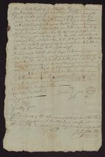 Deed of land to Bartlett Jones, 1793