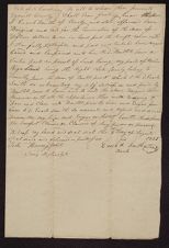 Deed of land to Bartlett Jones, 1835